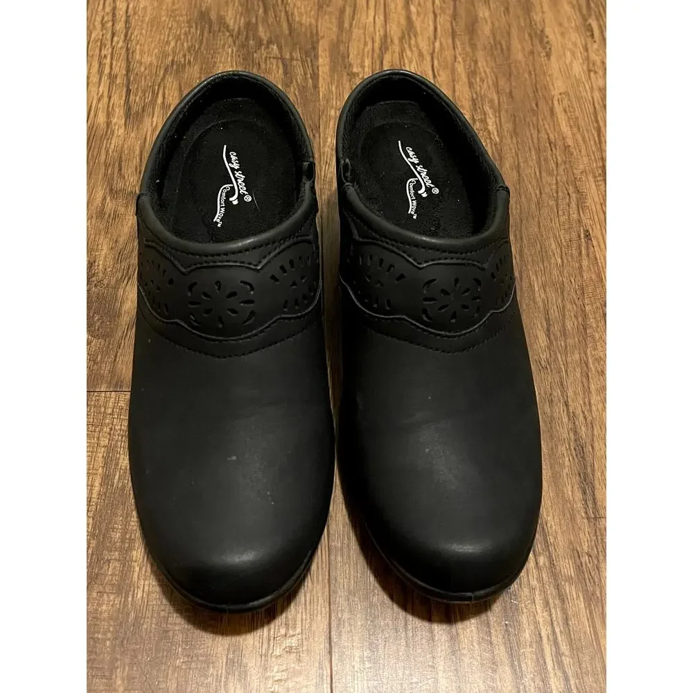 Easy Street Comfort Wave Clogs Black women's size‎ 6M